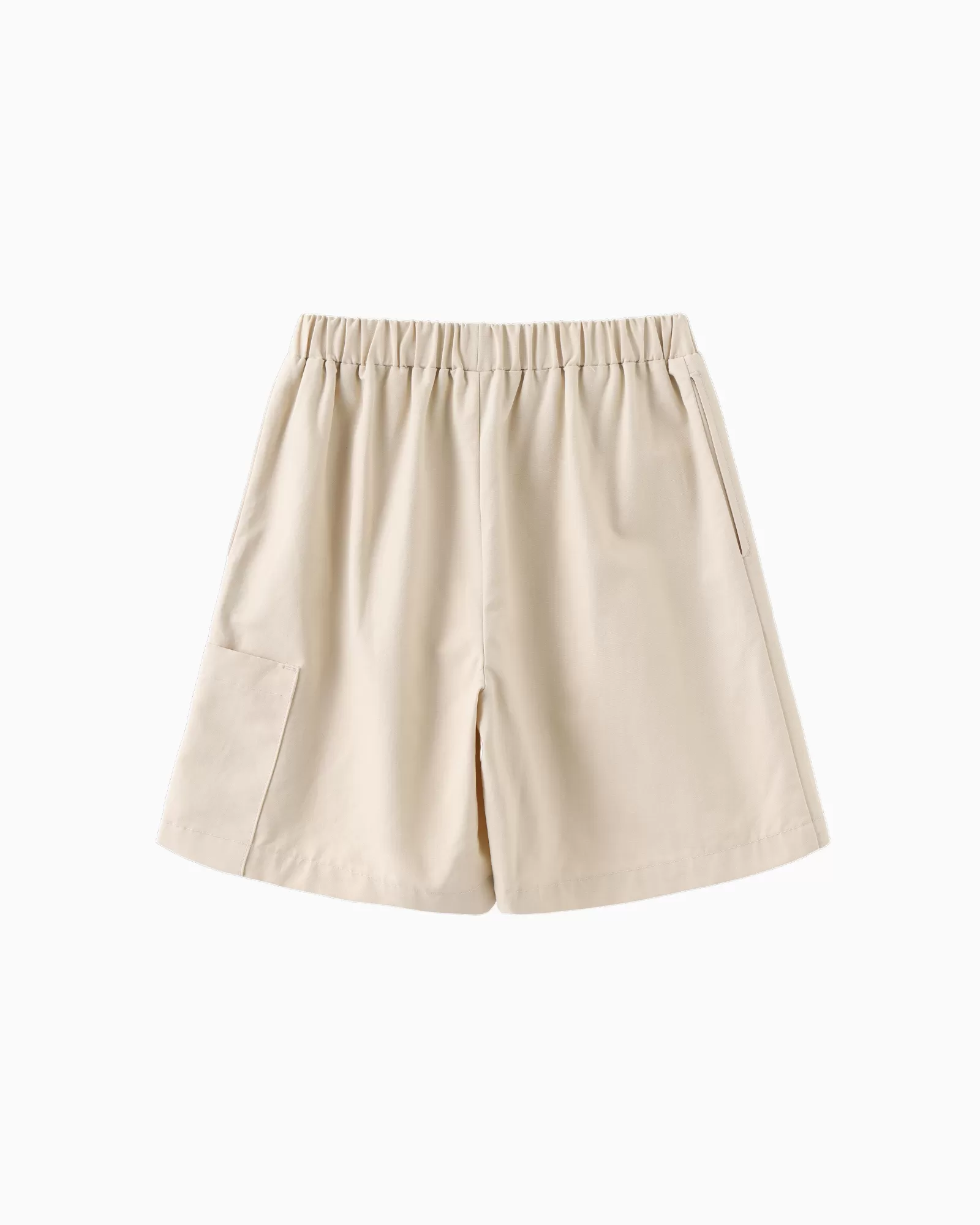 Pleated Pocket Shorts