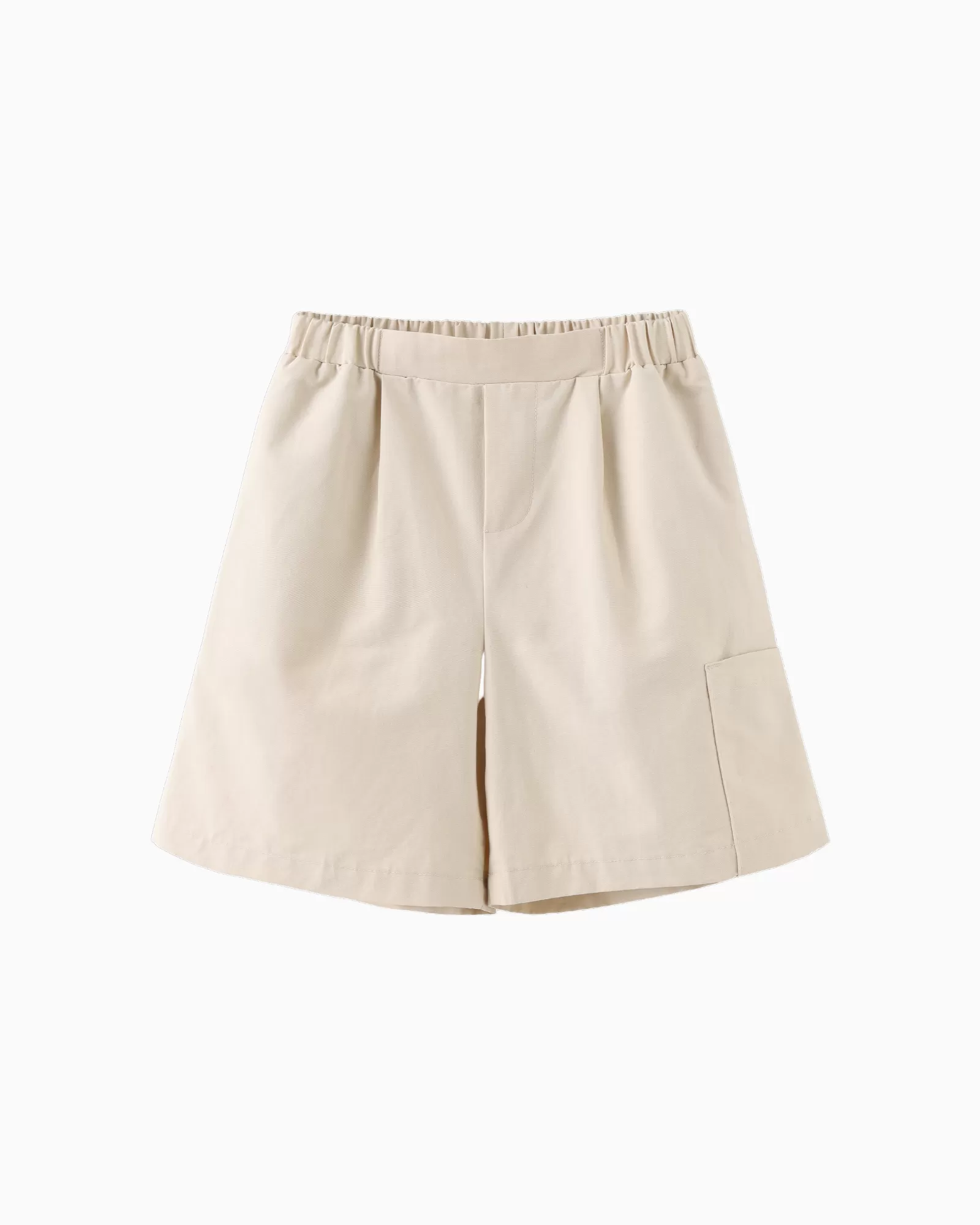 Pleated Pocket Shorts