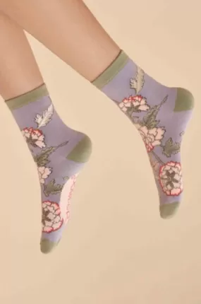 Powder - Ankle Socks - Paisley Lilac