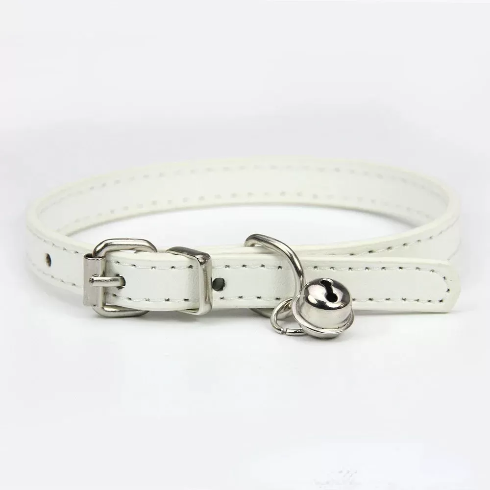 PU Leather Leash Pet Dog Collar Sweet Cats Supplies Pet Collars Pink Dog Collar Collar Dog Accessories