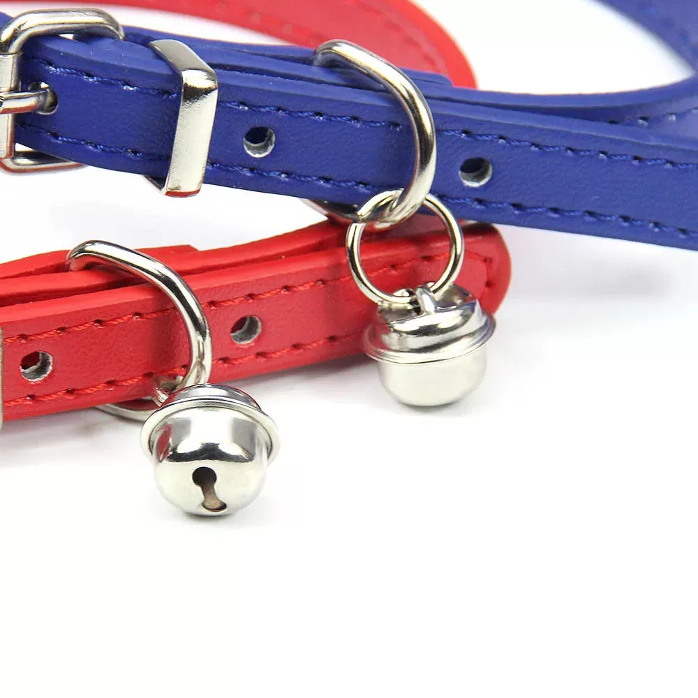 PU Leather Leash Pet Dog Collar Sweet Cats Supplies Pet Collars Pink Dog Collar Collar Dog Accessories