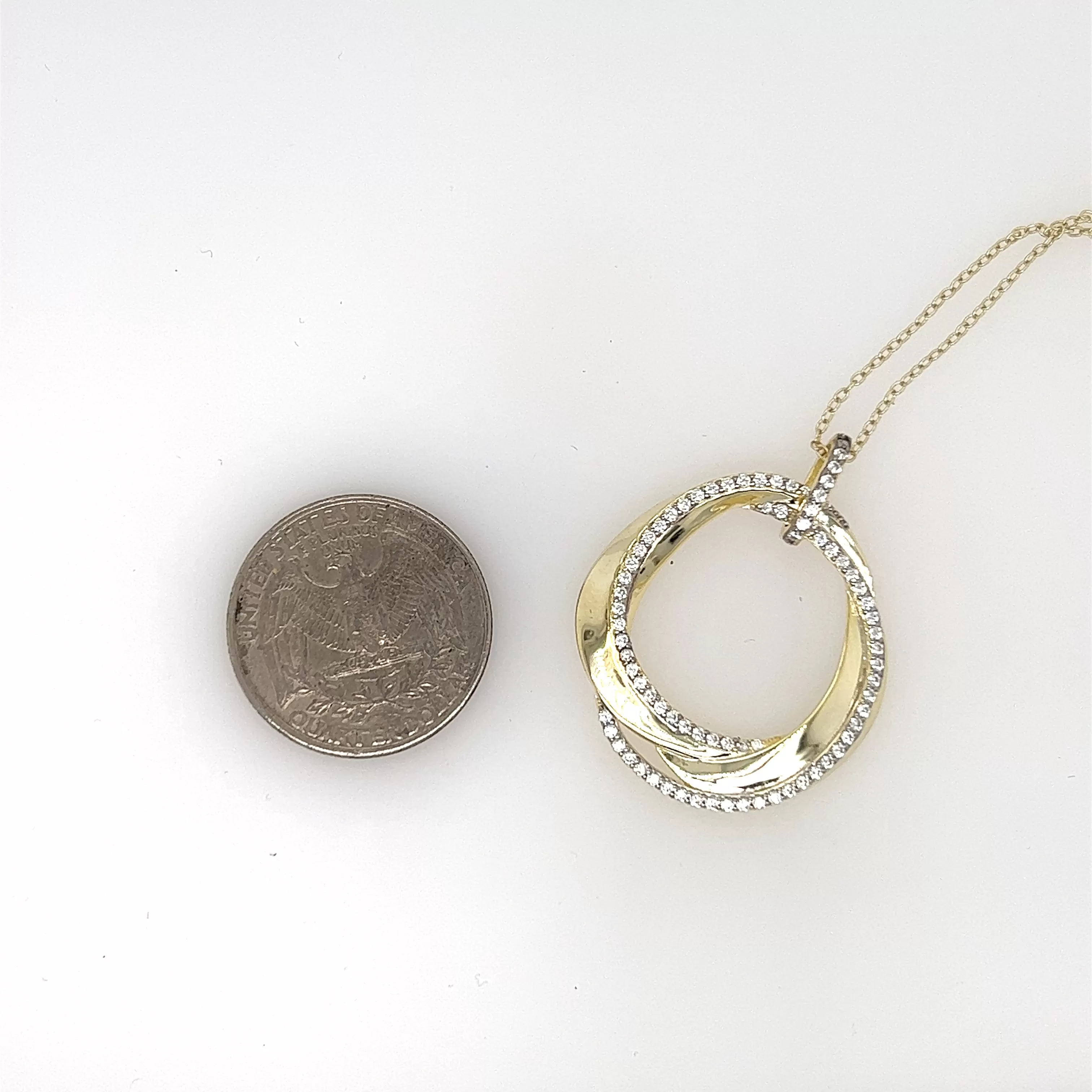 Round Pendant Necklace