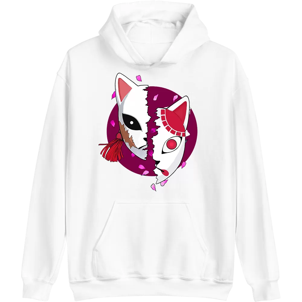 Sabito and Tanjiro Mask Demon Slayer Hoodie