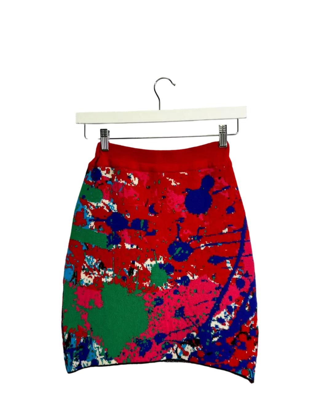 Size XS/S - Fool Splatter Mini Knit Skirt