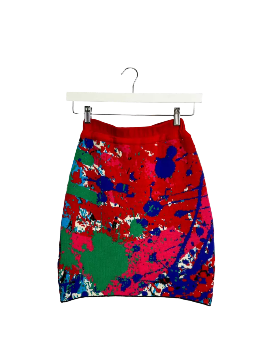 Size XS/S - Fool Splatter Mini Knit Skirt