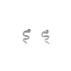 Slithering Snake Stud Earrings