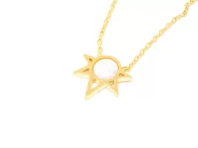 Star Opal pendant charm necklace a13