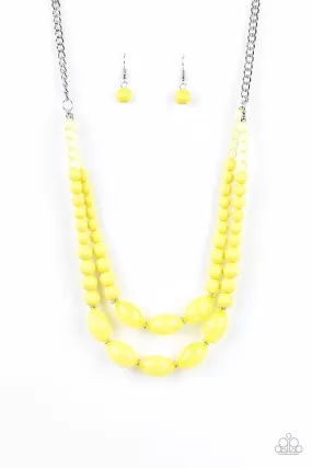 Sundae Shoppe Yellow-Necklace