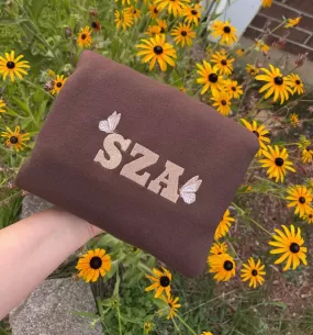 SZA embroidered sweatshirt