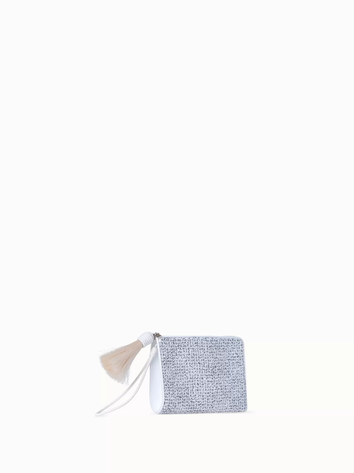 Tassel Pouch aus Two-Tone Pailletten