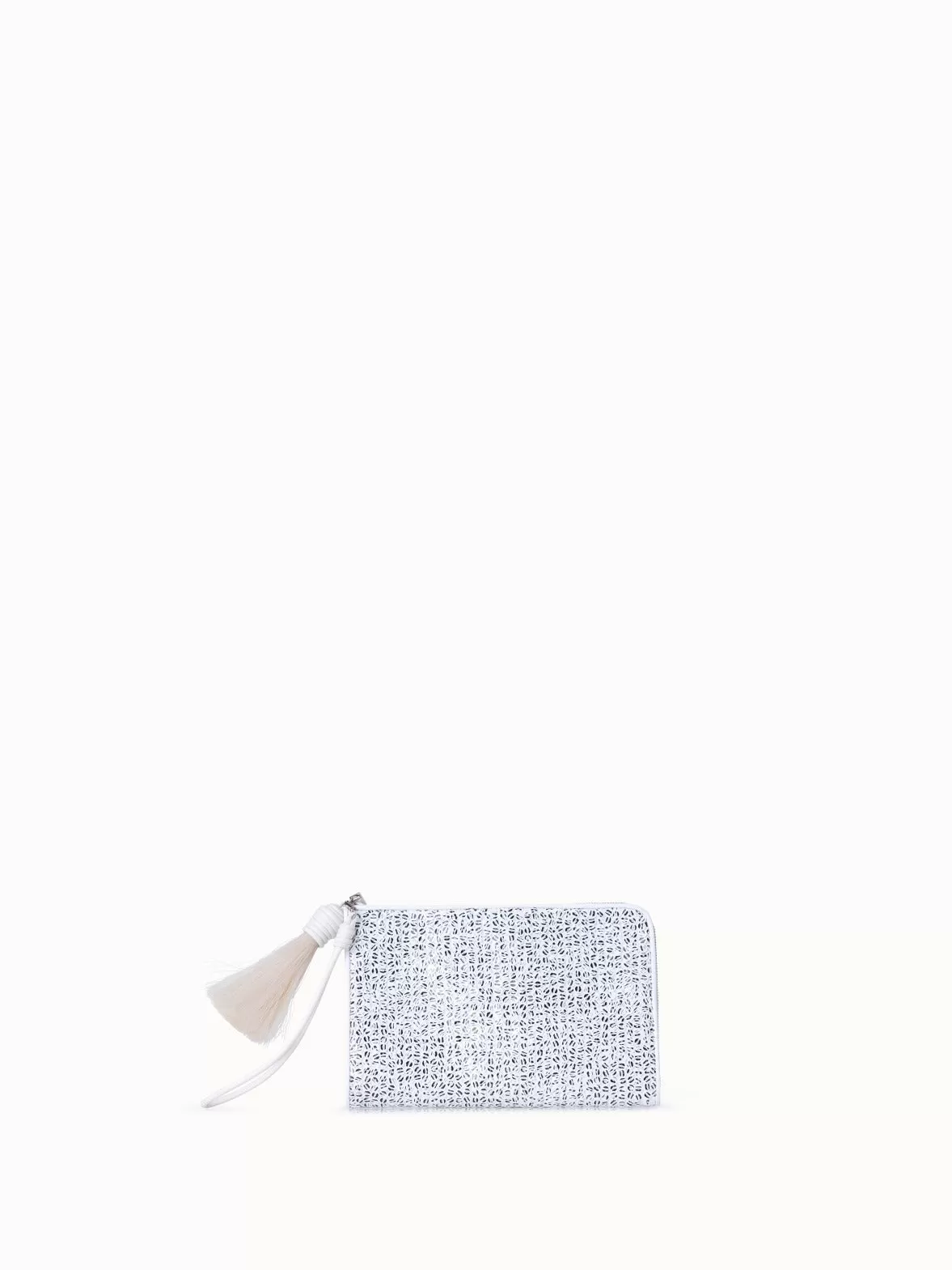 Tassel Pouch aus Two-Tone Pailletten