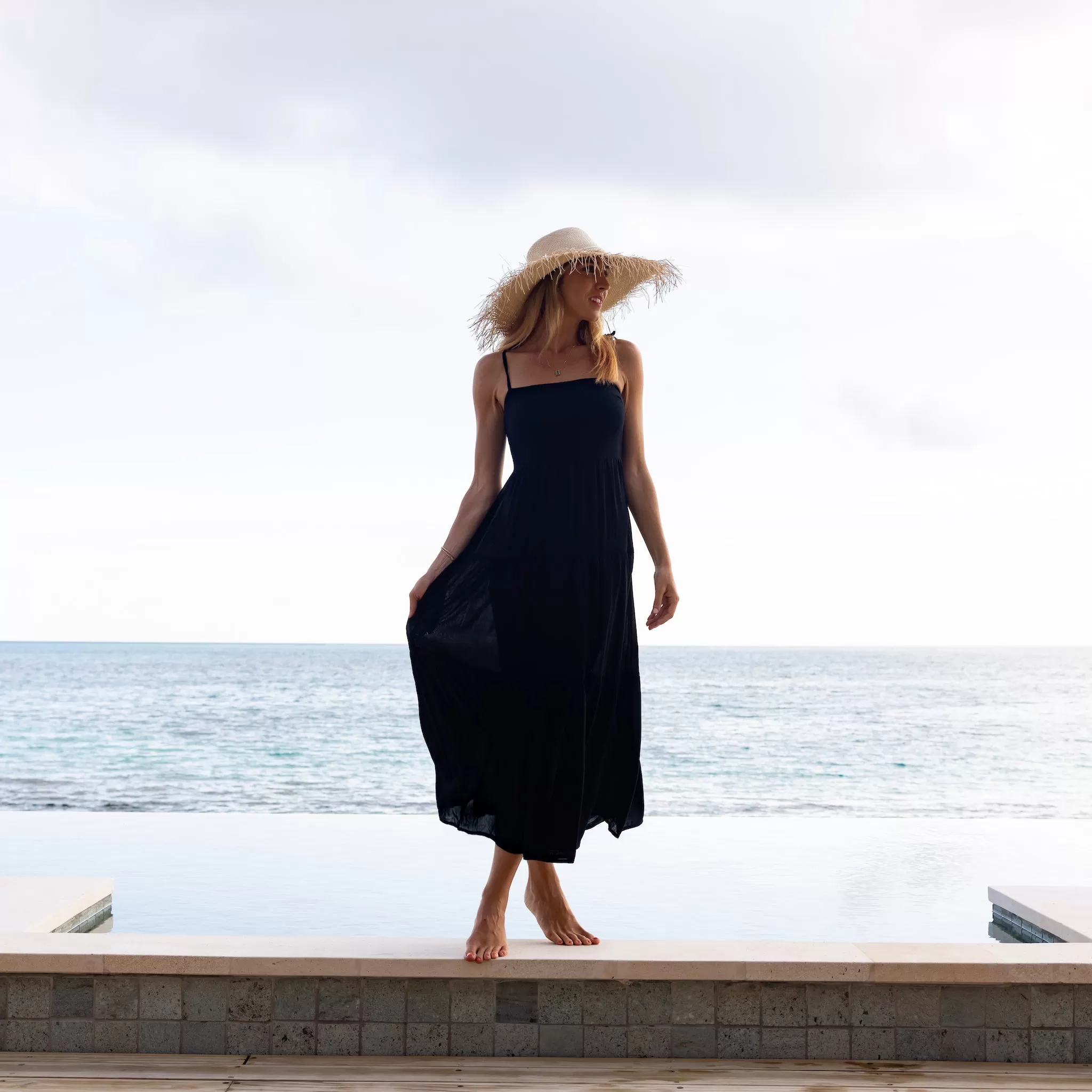 The Jetset - Black Resort Dress