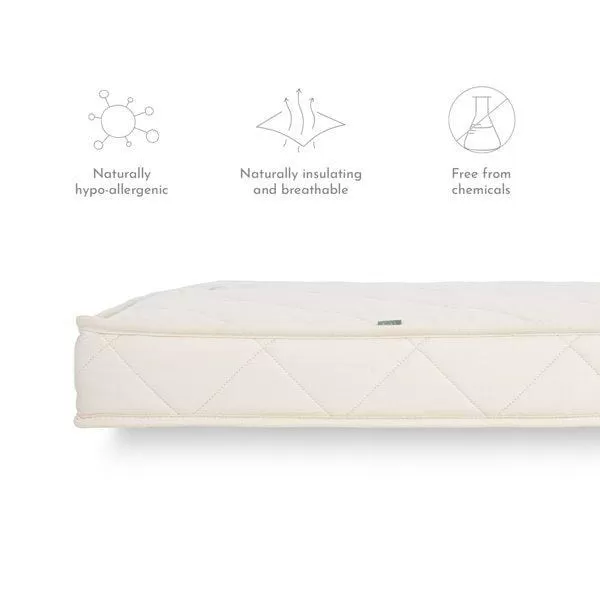 The Little Green Sheep Natural Twist Mattress (60 x 120 cm)