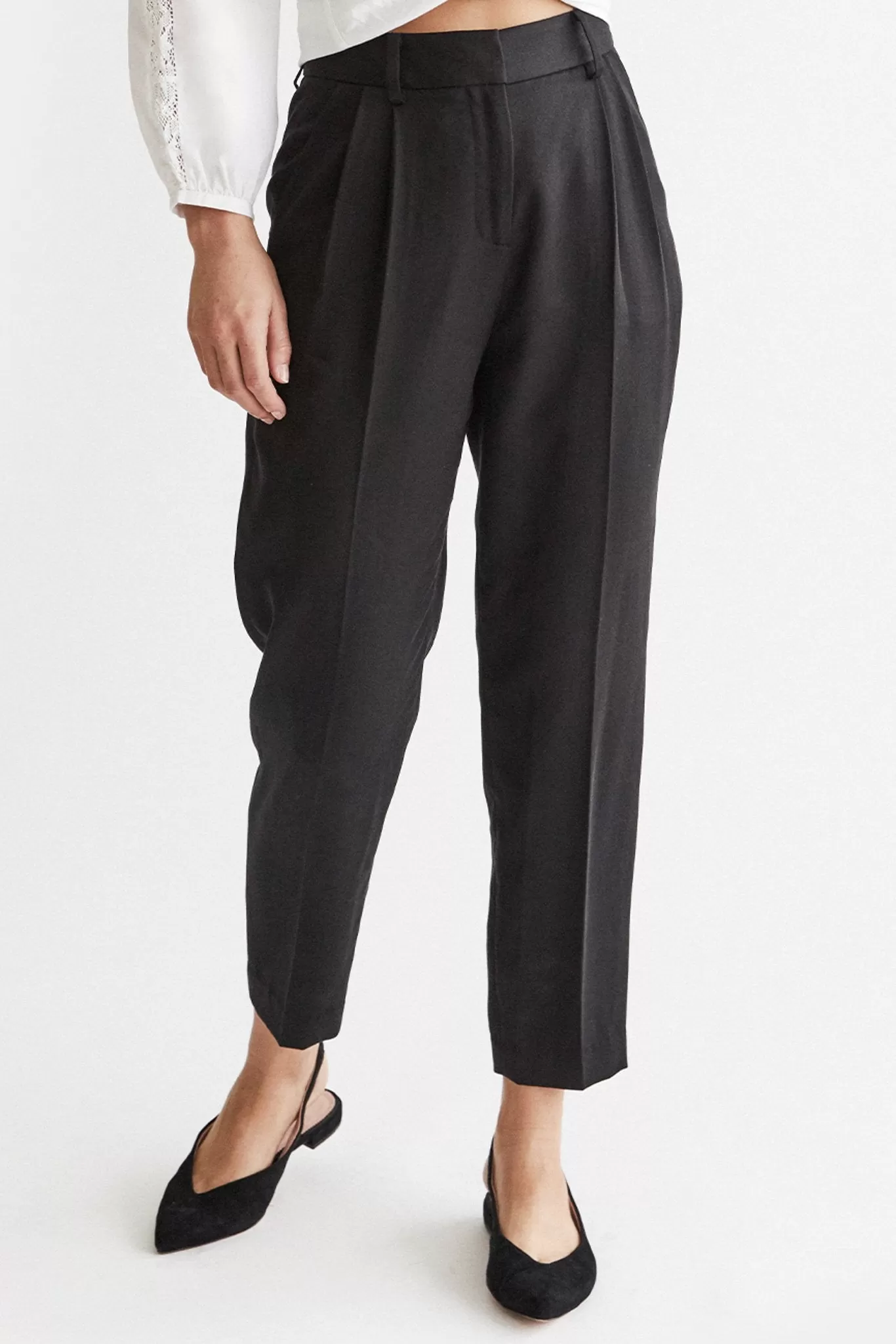 The Pleated High Waist Trouser