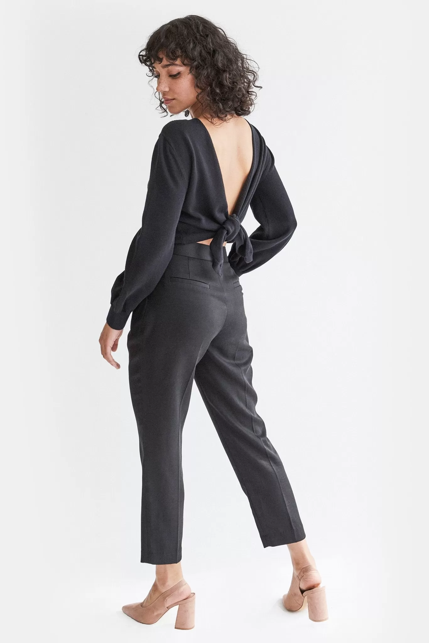 The Pleated High Waist Trouser