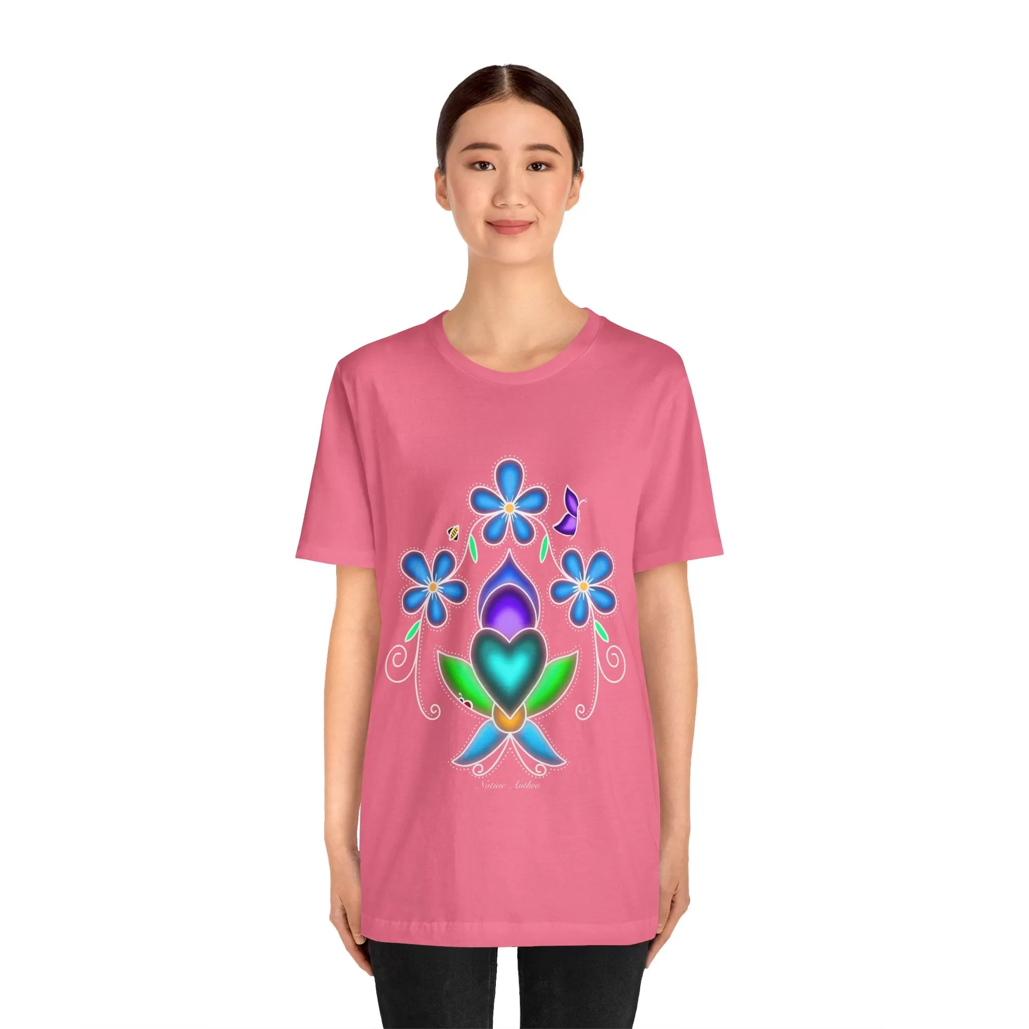 Watermelon Flowers Softstyle T-shirt