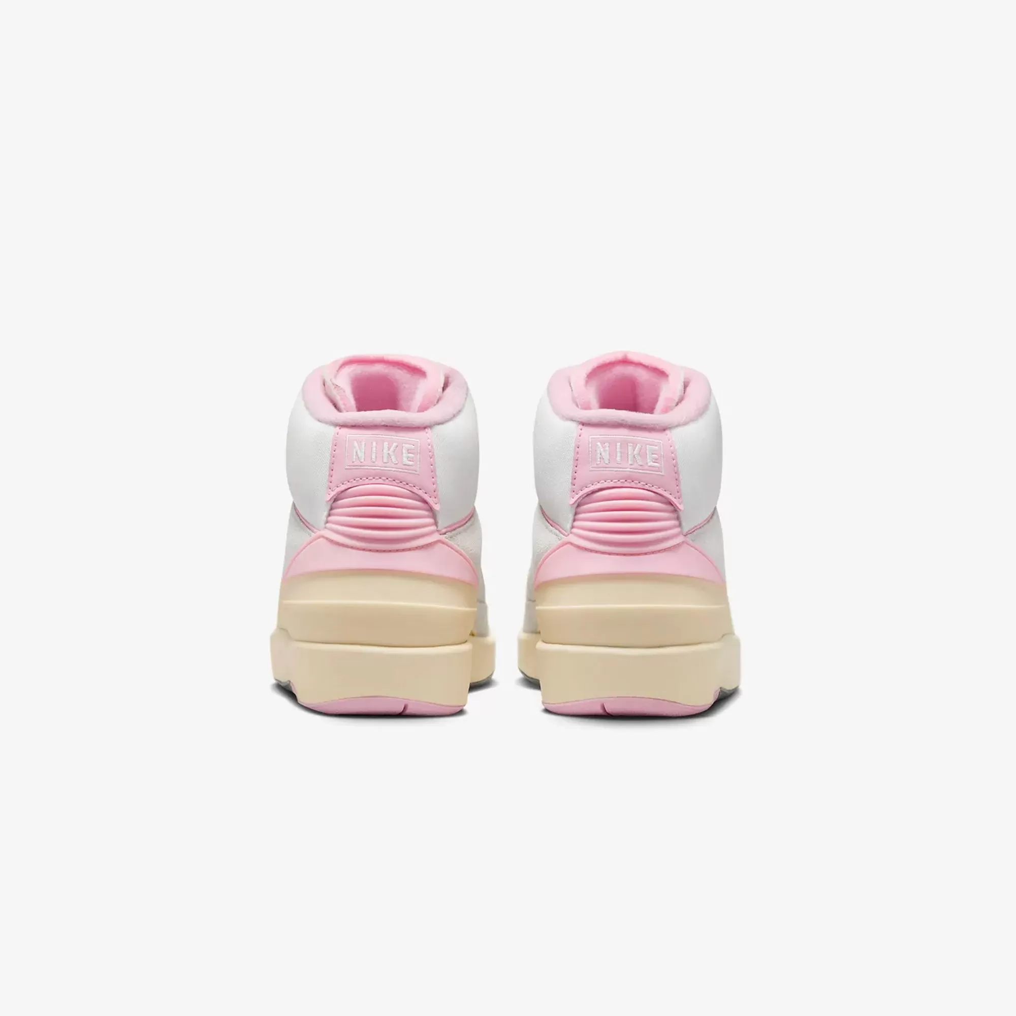 WMN'S AIR JORDAN 2 RETRO 'SUMMIT WHITE/GYM RED-MED SOFT PINK'