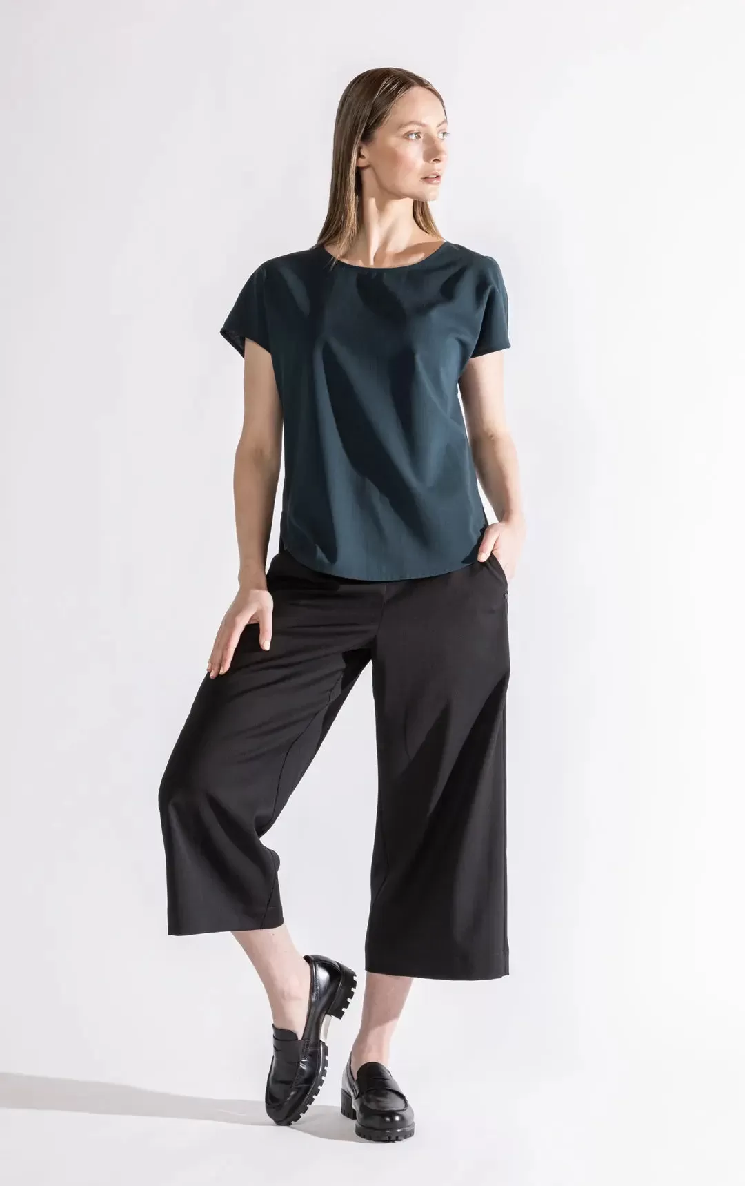 WOOL BLEND CULOTTES