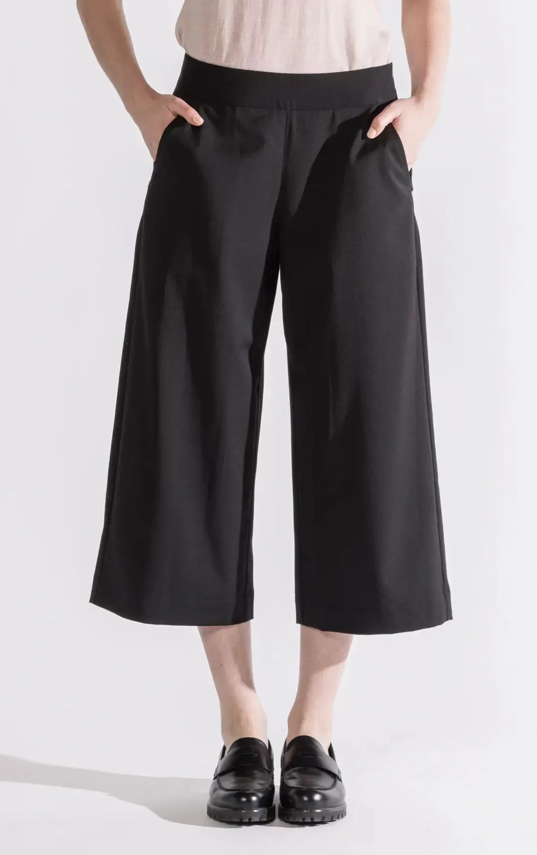 WOOL BLEND CULOTTES