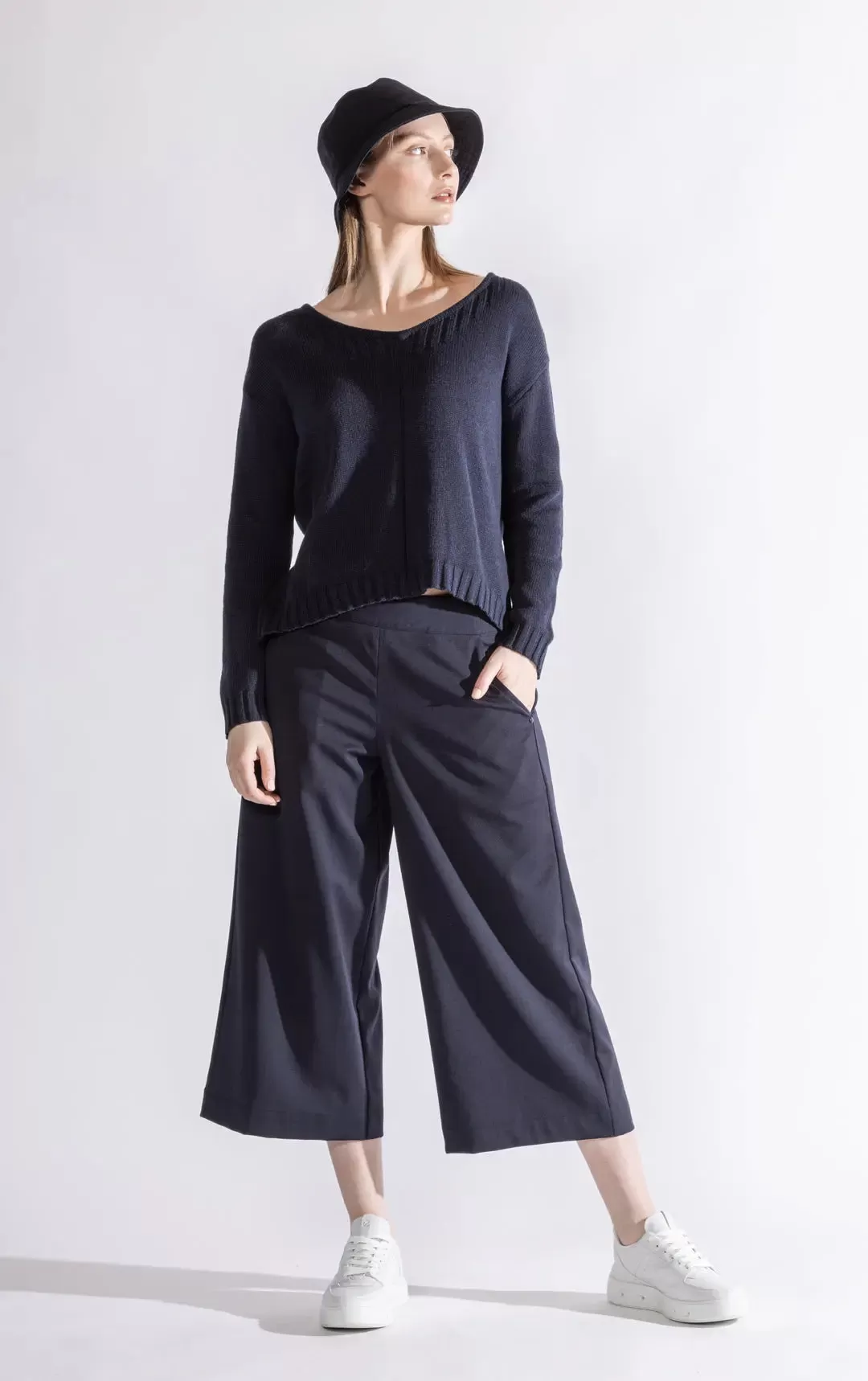 WOOL BLEND CULOTTES