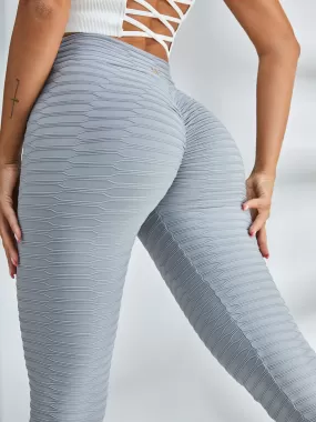 ZASUWA Female Bubble Textured Leggings