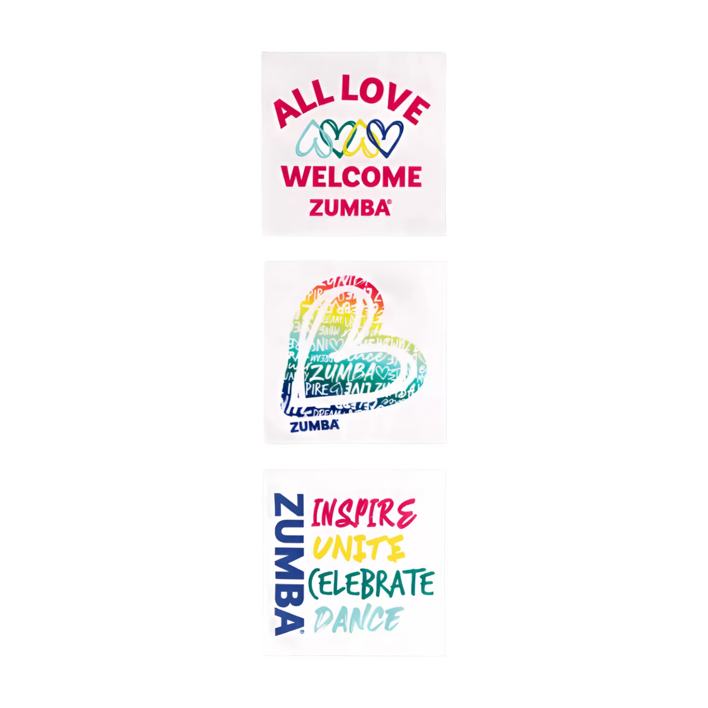 Zumba Celebrate Towels 3PK (Special Order)